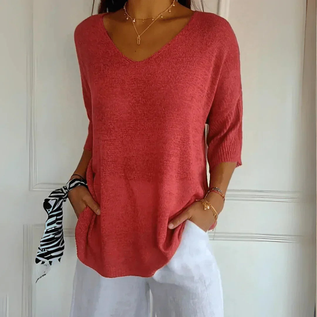 Bella | Relaxed elegant top 0