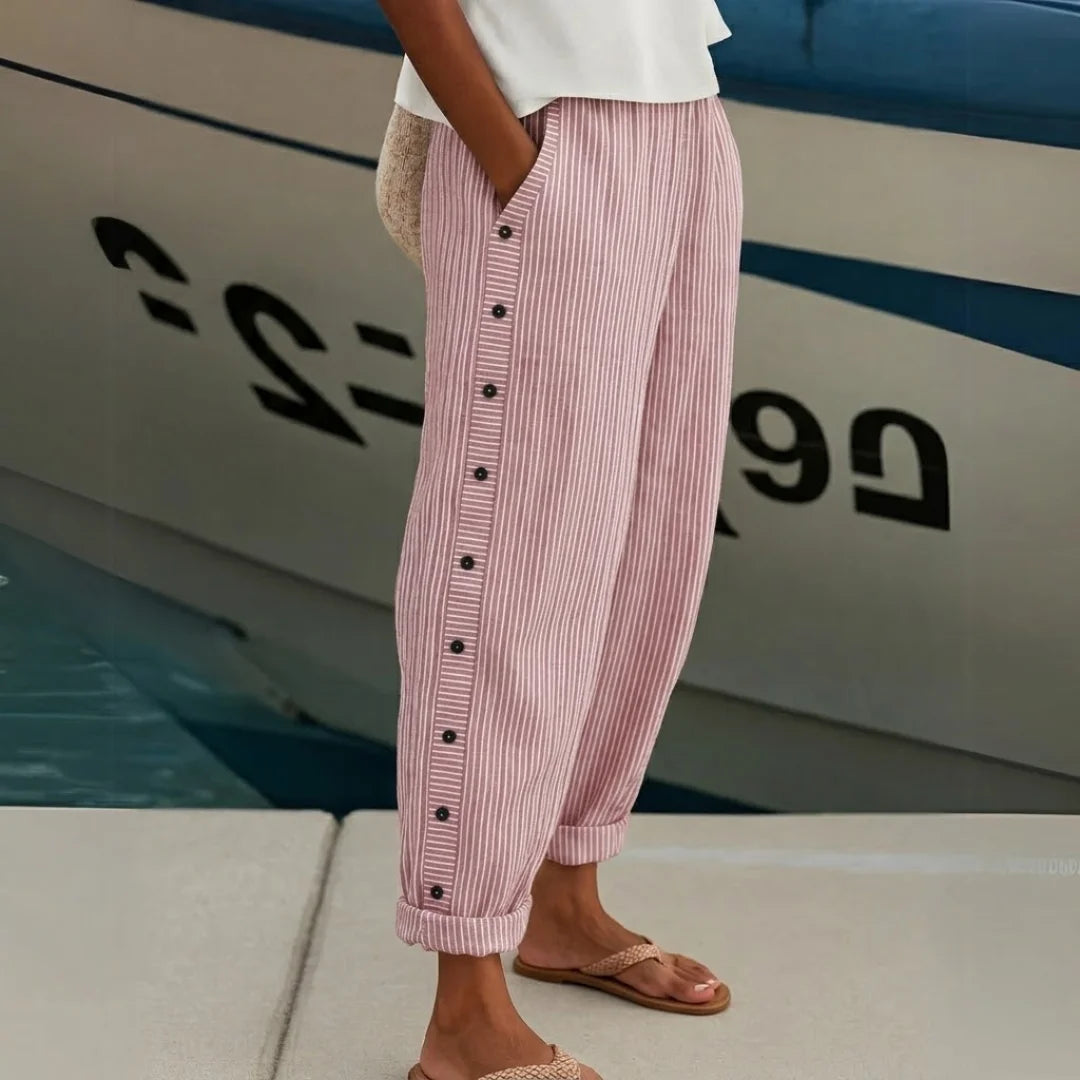 Caitlin | Flattering, Stylish & Versatile Women’s Pants with Stripes 2