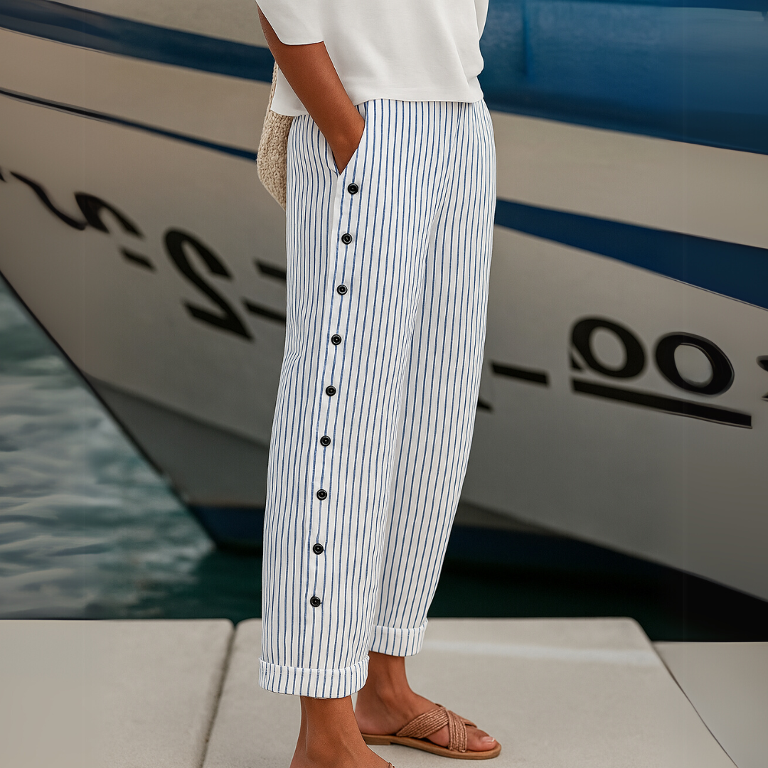 Caitlin | Flattering, Stylish & Versatile Women’s Pants with Stripes 3