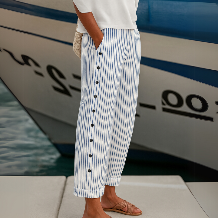 Caitlin | Flattering, Stylish & Versatile Women’s Pants with Stripes 3