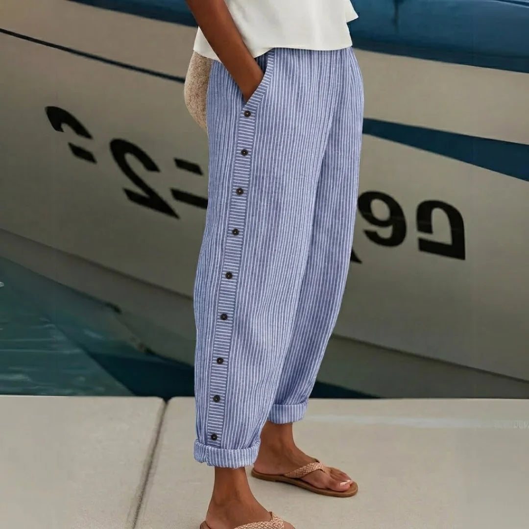 Caitlin | Flattering, Stylish & Versatile Women’s Pants with Stripes 4