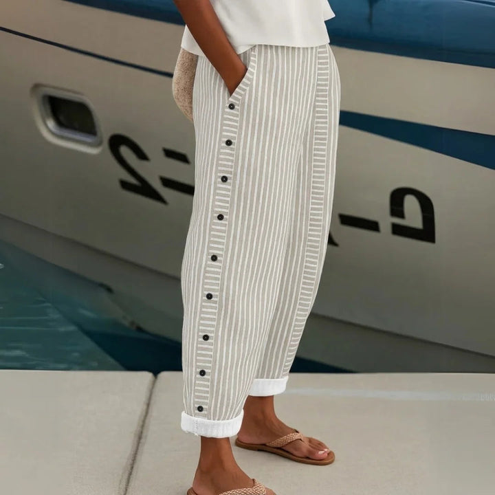 Caitlin | Flattering, Stylish & Versatile Women’s Pants with Stripes 6