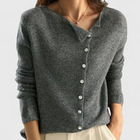 Ava | Elegant Button-Down Knit Cardigan