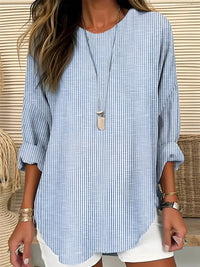 Grace | Elegant And Timeless Striped Blouse