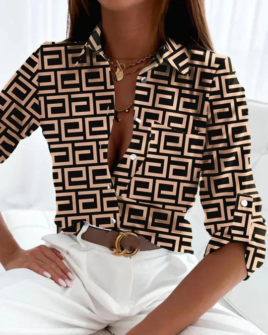 Carina | Striped Summer Blouse 2