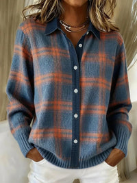 Elena | Cozy And Chic Longline Button-Front Cardigan
