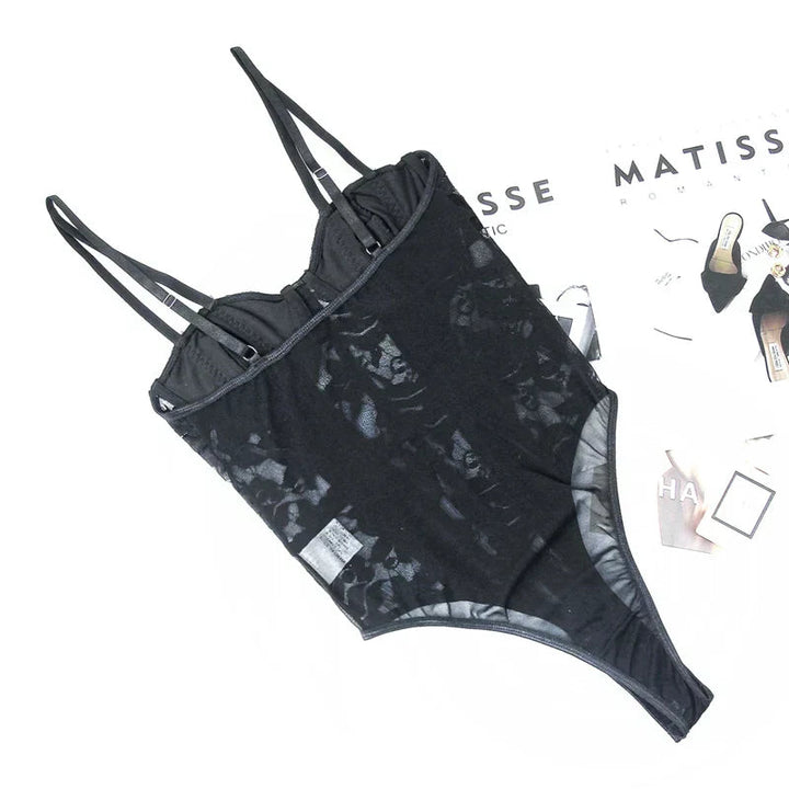 Cathy | Embroidered corset bodysuit 5