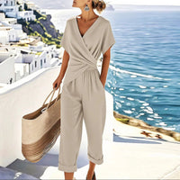 Maya | Chic and Sophisticated Two-Piece Wrap Set