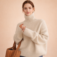 Patricia | Eleganter Kaschmir-Rollkragenpullover für den Winter