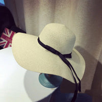 Ella | Modern Wide Brim Straw Hat