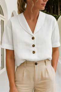 Ruby | Chic And Tailored Collared Blouse