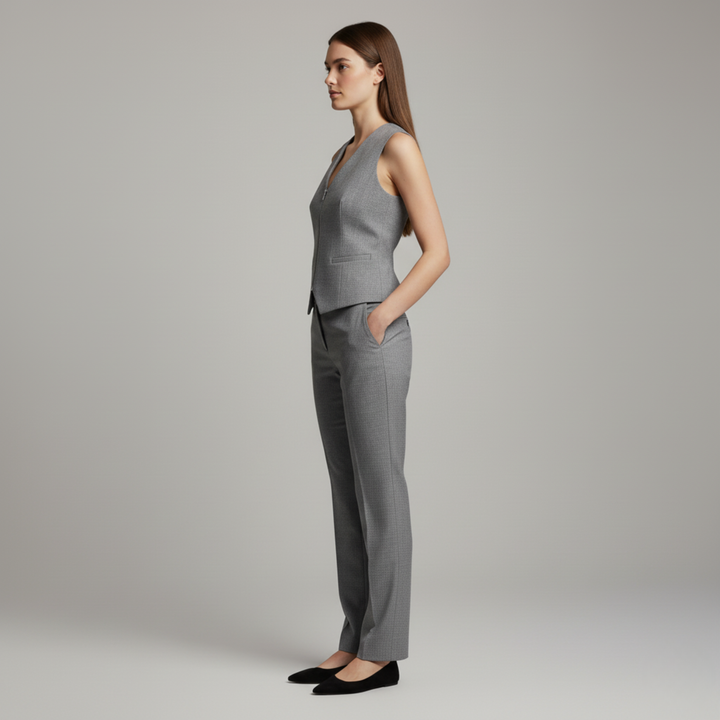 Chloe | Women’s Long Vest – Lightweight, Stylish & Versatile Layering Piece 2