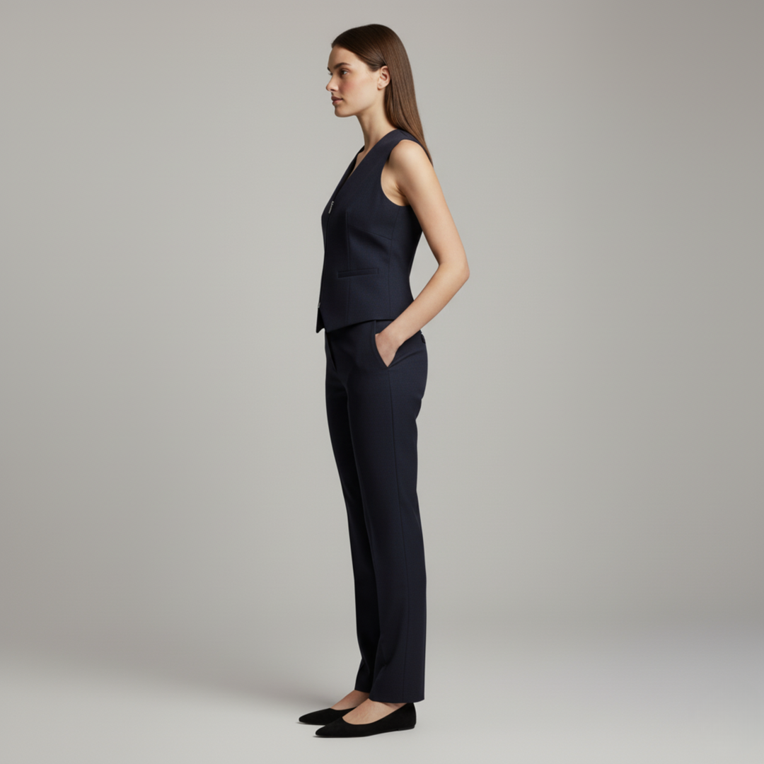 Chloe | Women’s Long Vest – Lightweight, Stylish & Versatile Layering Piece 5