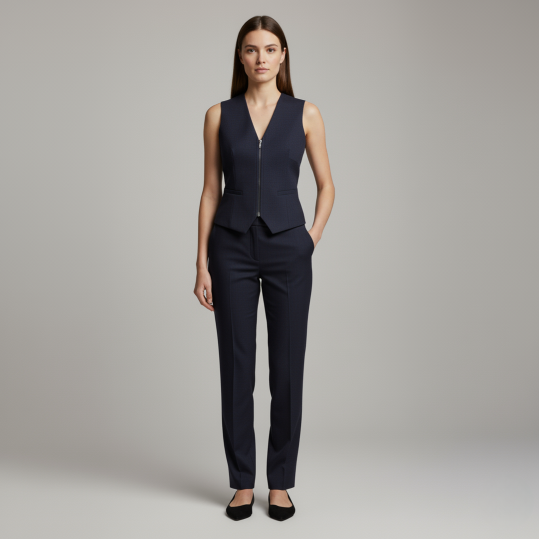 Chloe | Women’s Long Vest – Lightweight, Stylish & Versatile Layering Piece 6
