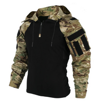 Logan | Robuste taktische Softshell-Jacke mit Kapuze für Herren