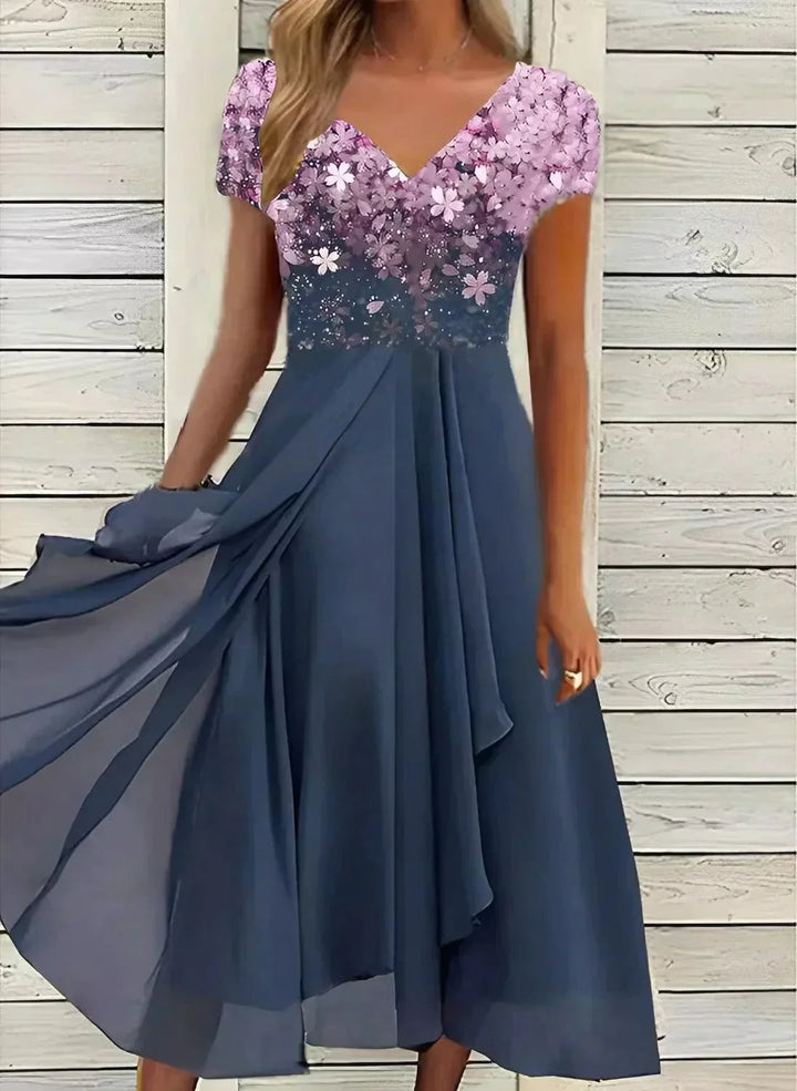 Christina | Flexible Fabric Chic Elegance Cocktail Dress 11