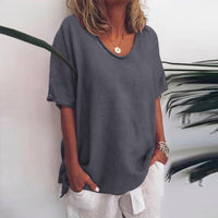 Juliana| Locker geschnittene, atmungsaktive Sommerbluse