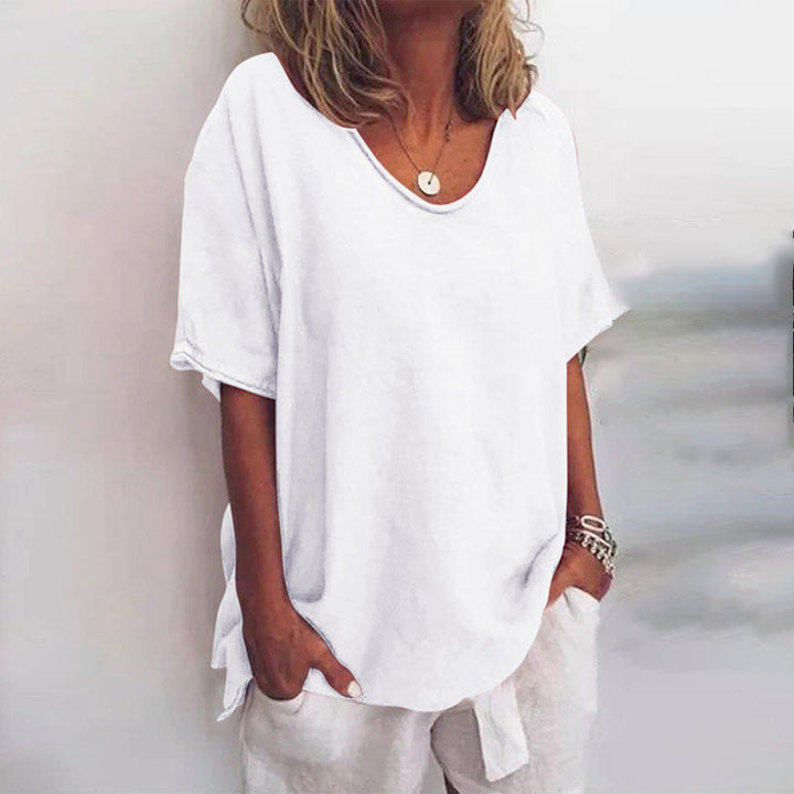 Christina | Relaxed Fit Breathable Fabric summer Blouse 3