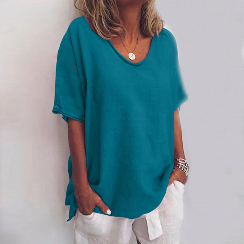 Christina | Relaxed Fit Breathable Fabric summer Blouse 5
