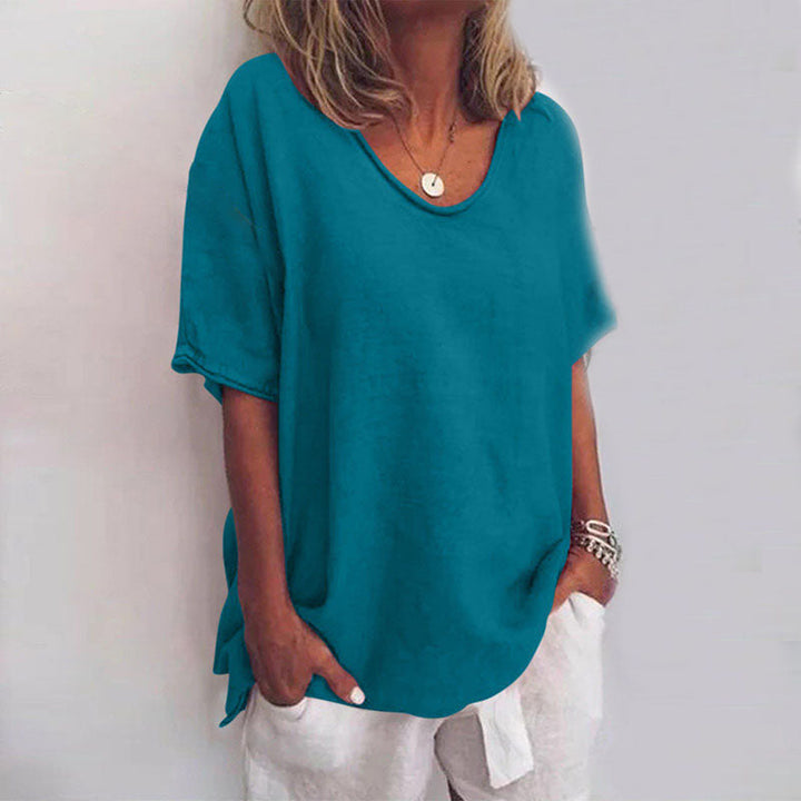Christina | Relaxed Fit Breathable Fabric summer Blouse 5