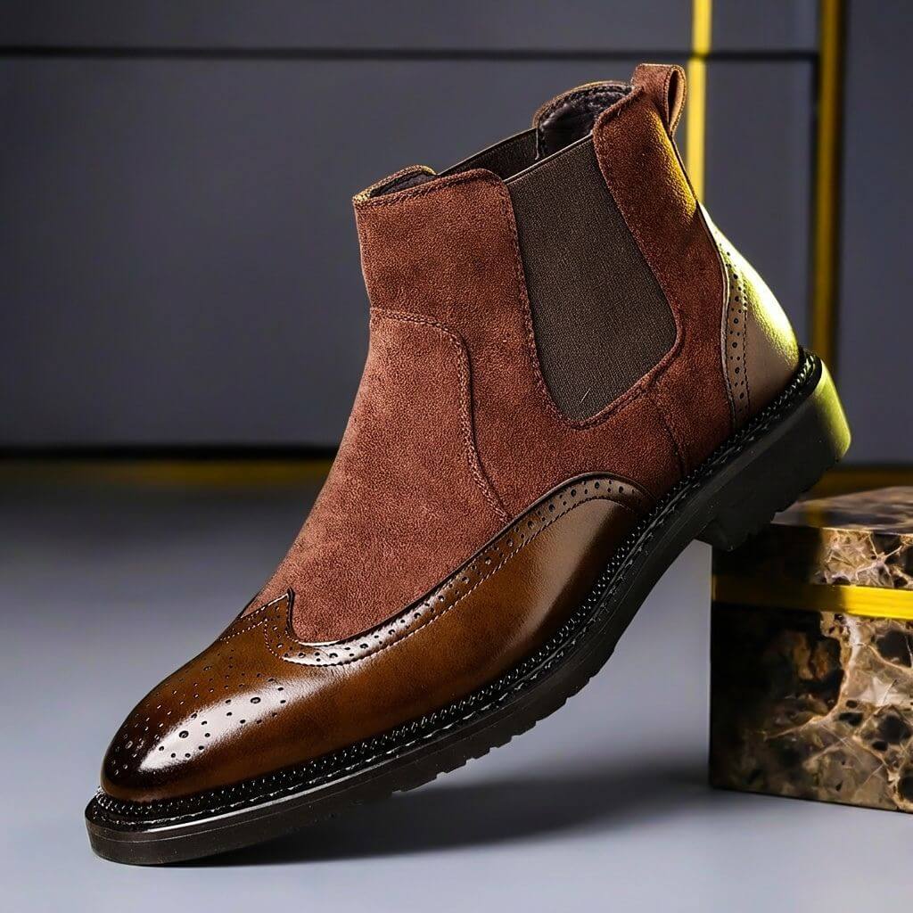 Christopher | Luxury Comfort And Premium Heritage Leather Boots 0