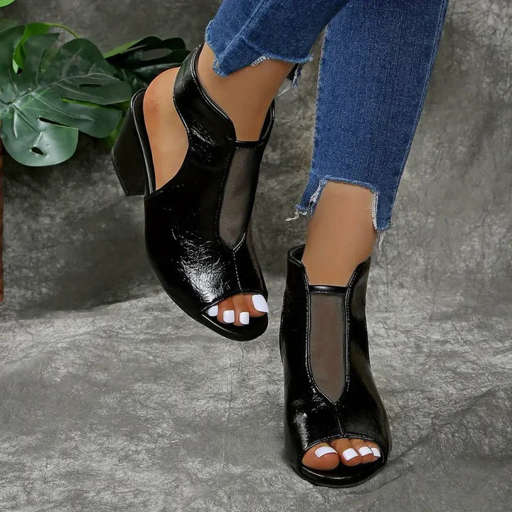 Cynthia | Elegant & Comfortable Block Heels for Women – Versatile Sandals 0