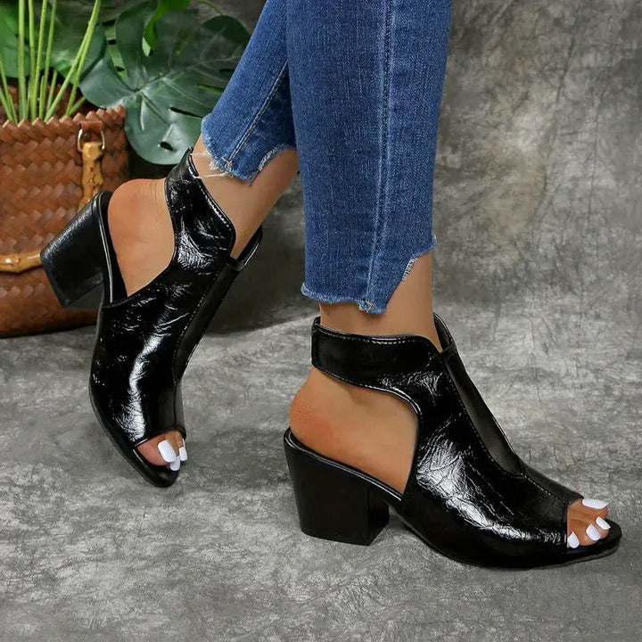 Cynthia | Elegant & Comfortable Block Heels for Women – Versatile Sandals 2