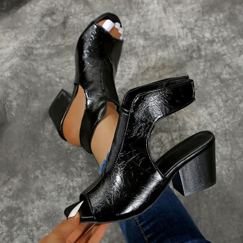 Cynthia | Elegant & Comfortable Block Heels for Women – Versatile Sandals 3