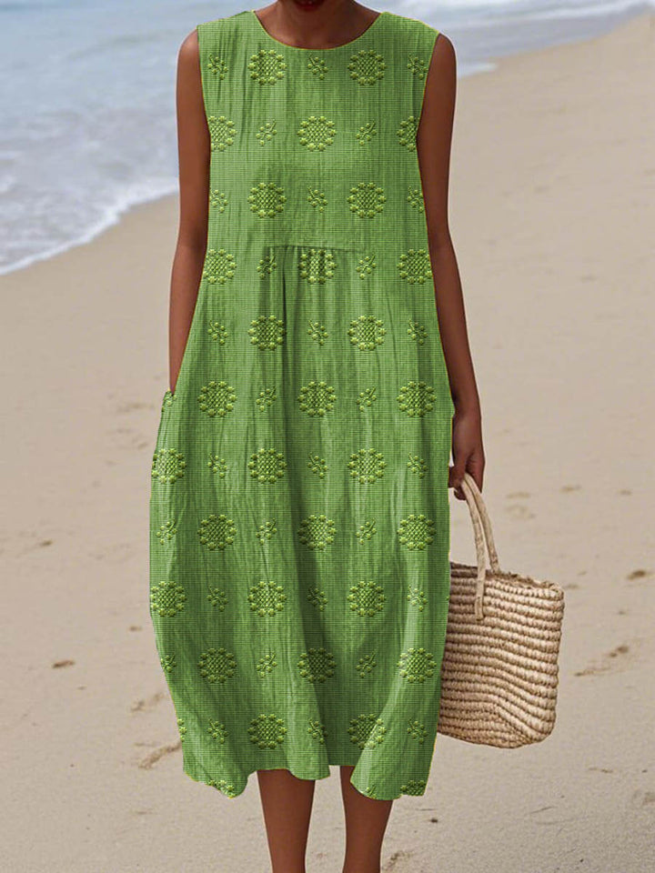 Dahlia | Lightweight, Elegant Women’s Dress – Stylish Summer Pocket Midi Dress 0