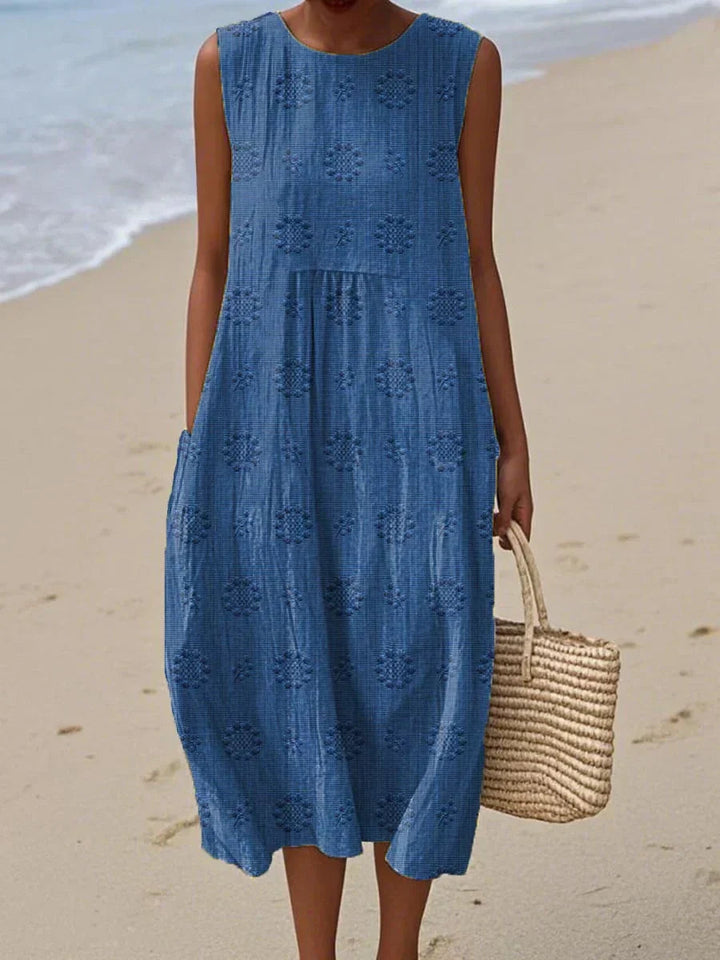 Dahlia | Lightweight, Elegant Women’s Dress – Stylish Summer Pocket Midi Dress 1