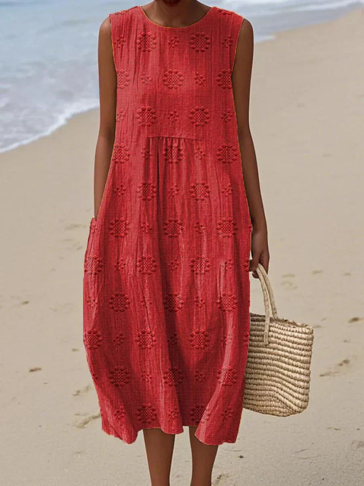 Dahlia | Lightweight, Elegant Women’s Dress – Stylish Summer Pocket Midi Dress 4