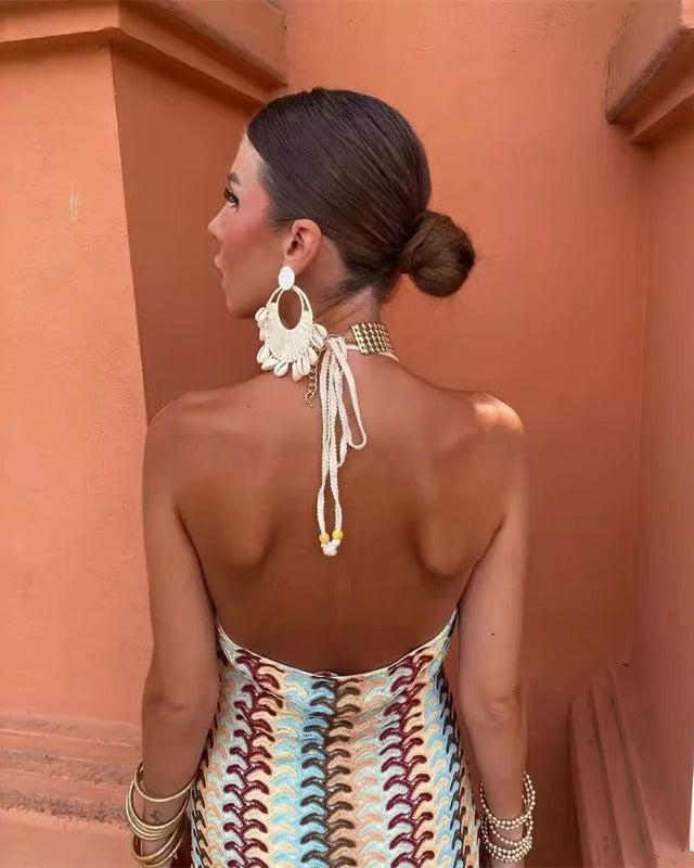 Daisy | Elegant Boho Crochet Summer Wedding Guest Dress 2