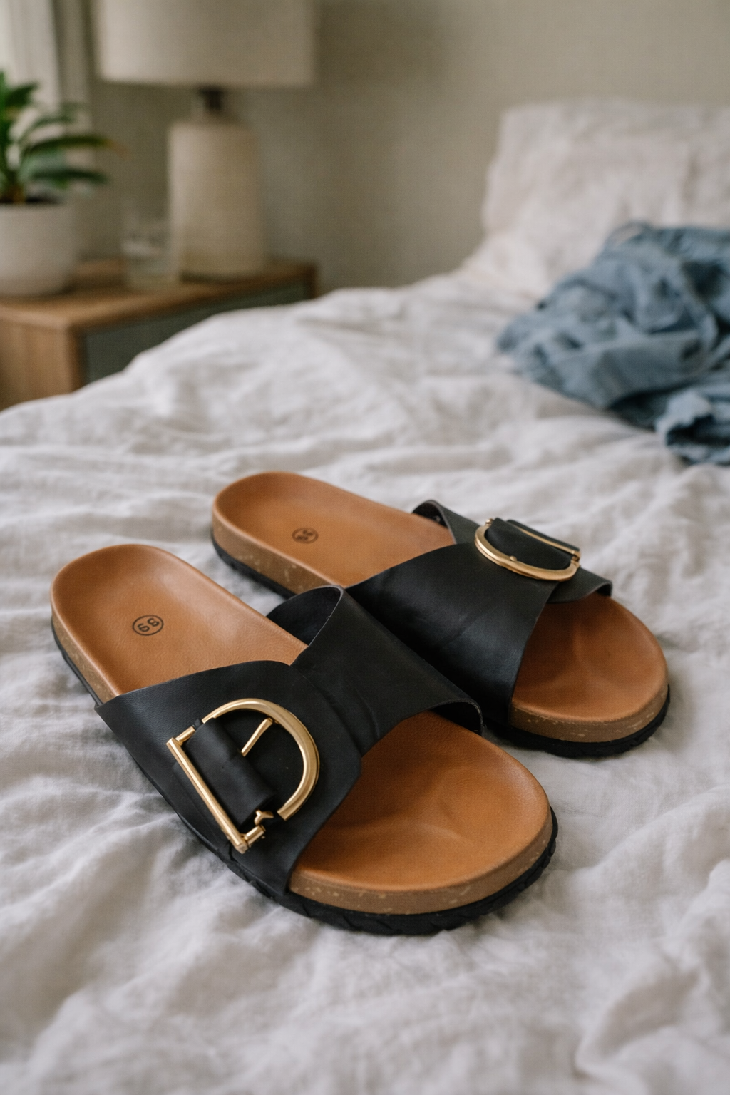Dalia | Women's Mules Shoes Buckled Open Slip-On Casual Summer Style 2