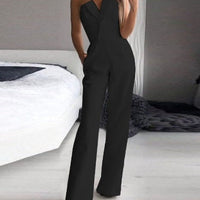 Anne | Elegant and Vibrant Sleeveless Jumpsuit
