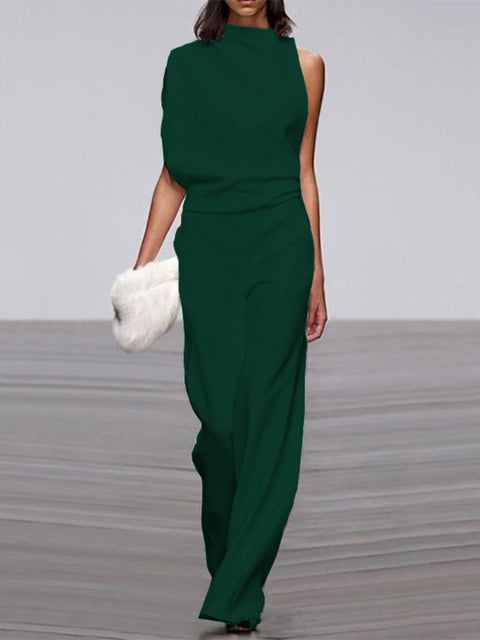 Dara | Wide Leg Jumpsuit Sleeveless Casual Spring Summer Style 10