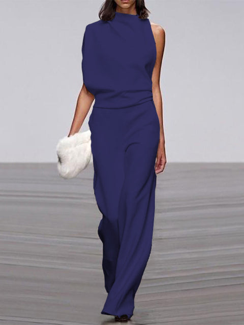 Dara | Wide Leg Jumpsuit Sleeveless Casual Spring Summer Style 9