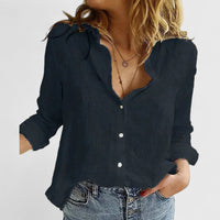 Nora | Classic And Breathable Linen Button Down Shirt