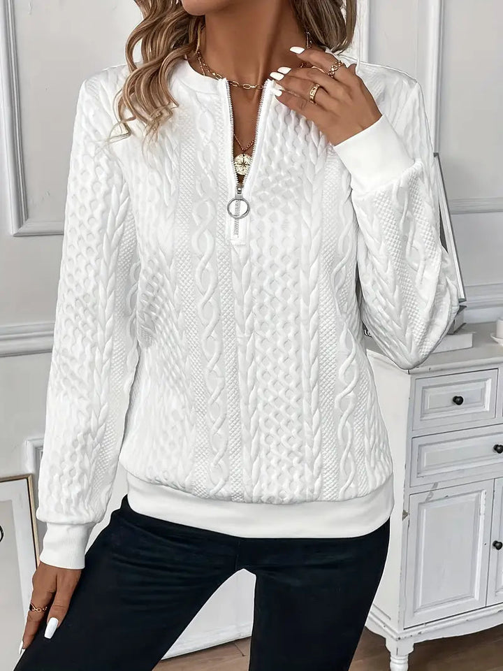 Diana | Zip-up sweater 5