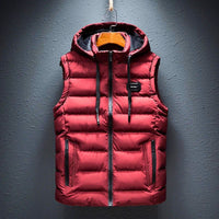 Kevin | Warm And Functional Men's Hooded Padded Vest