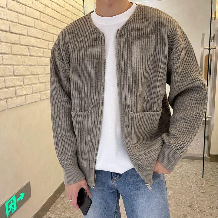 Drune | Up Vest Long Sleeves Knitted Vest Men's Knitwear 7