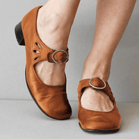 Julia | Supportive Orthopedic Leather Mary Jane Shoes