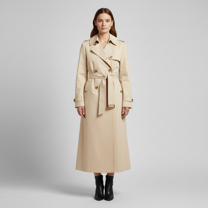 Élanora | Women’s Timeless Belted Trench Coat 3