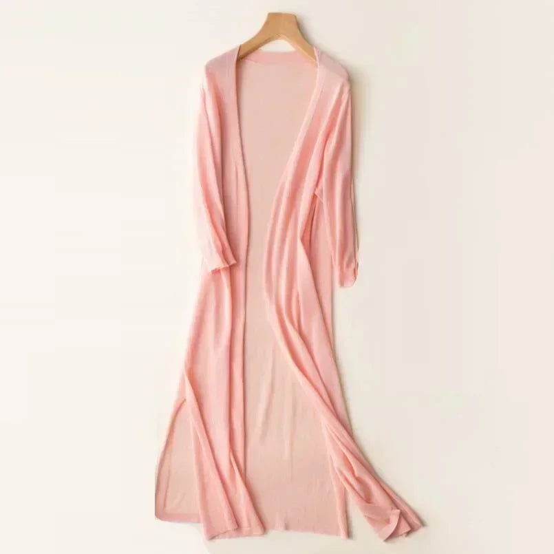 Elda | Lightweight Long Cardigan 10