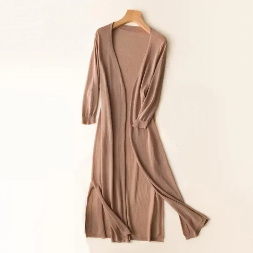 Elda | Lightweight Long Cardigan 14