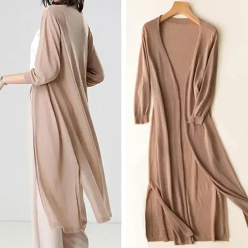 Elda | Lightweight Long Cardigan 4