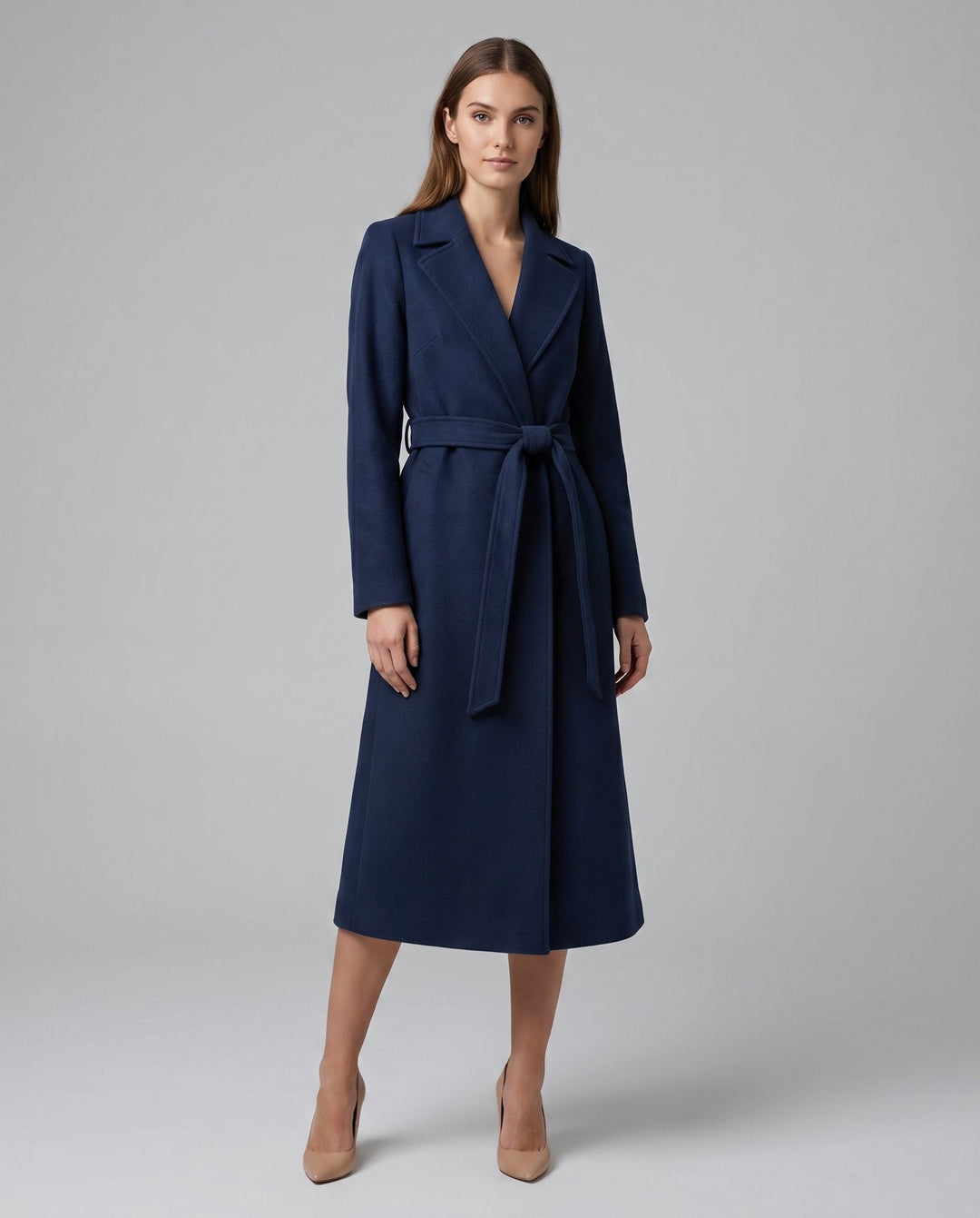 Elena | Elegant And Warm Wool-Blend Trench Coat 2