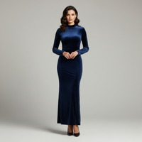 Grace | Abito Maxi a Maniche Lunghe per Eleganza Graziosa