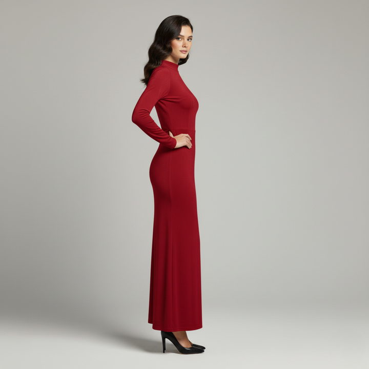 Elise | Women’s Long Sleeve Elegant Maxi Dress 3