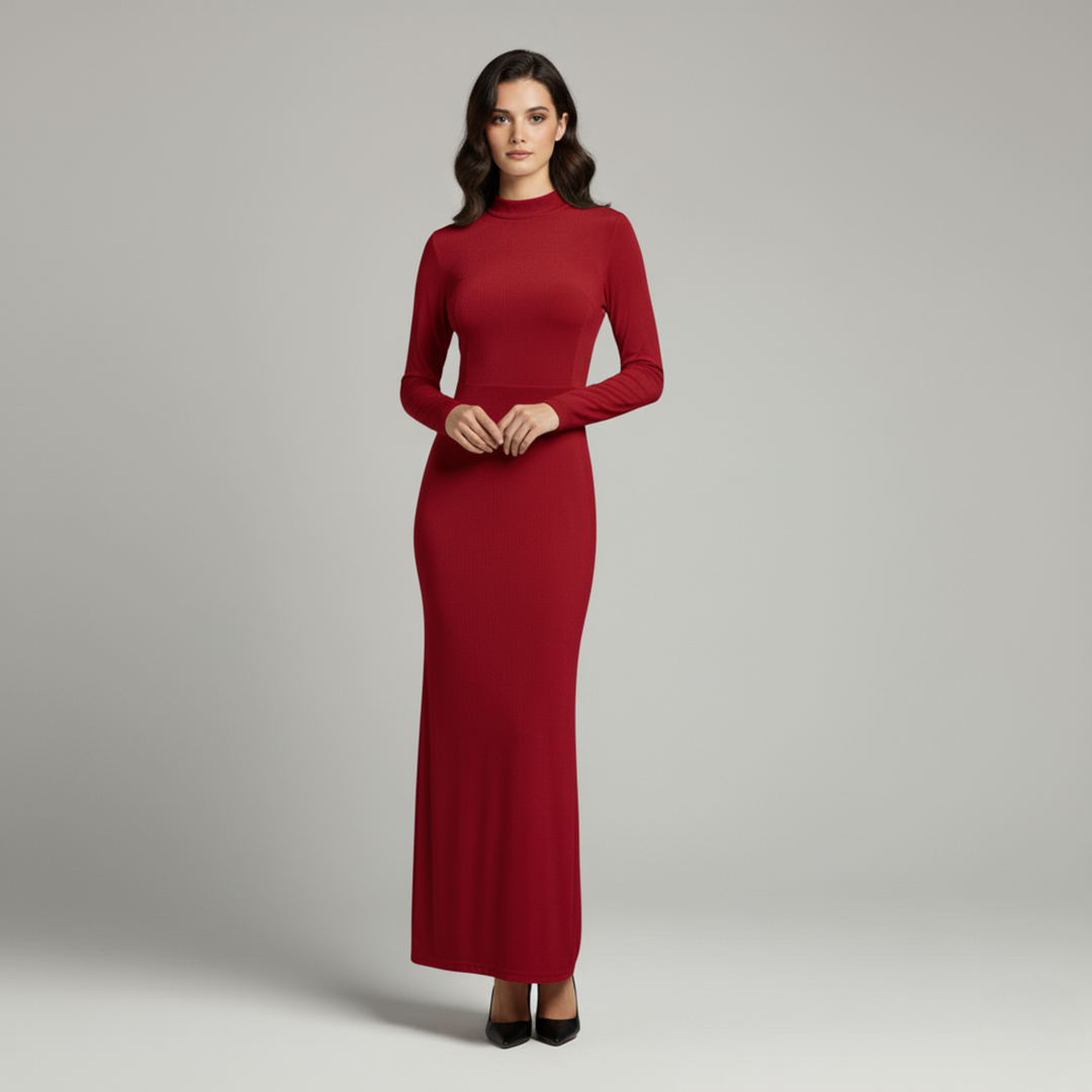 Elise | Women’s Long Sleeve Elegant Maxi Dress 5