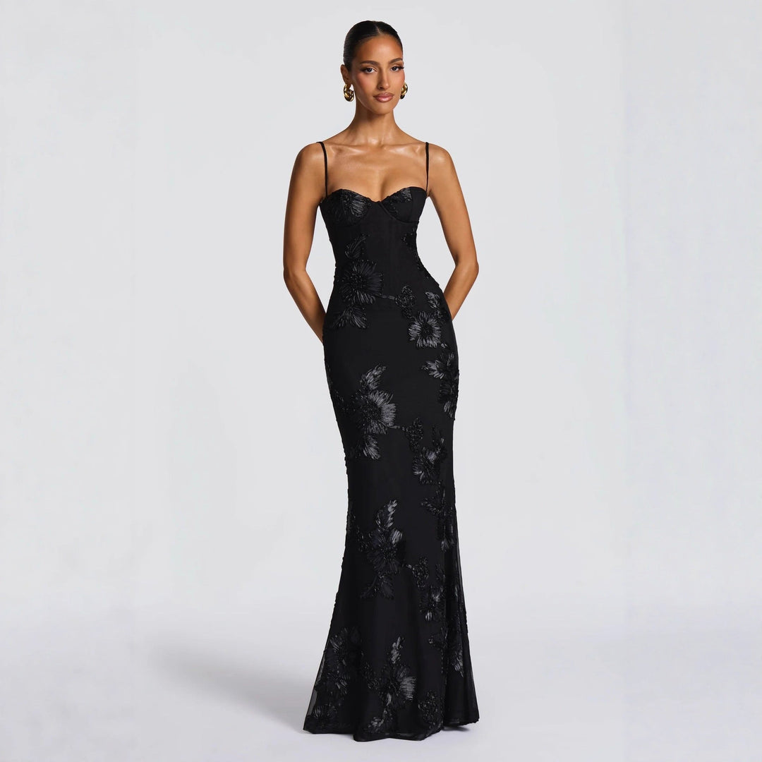Ella | Stunning Wedding Guest Dress For Floral Formal Occasions 4